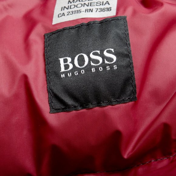 Hugo Boss Men's "Cynos" Gray Hooded Parka Jacket - Picture 8 of 9